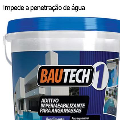 Imagem de Aditivo Impermeabilizante para Argamassas Bautech 1 12 Litros