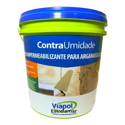 Imagem de Aditivo Impermeabilizante Para Argamassas e Concreto 3,6L Viapol