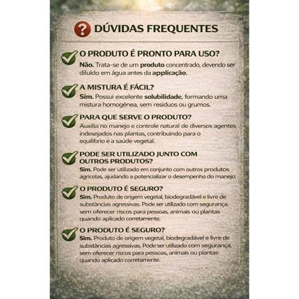 Imagem de Adjuvante a Base de Óleo Vegetal Neem Puro 1 Litro Atack Eficiente