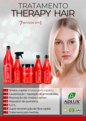 Imagem de Adlux Kit Therapy Hair 5 Passos Max Reconstrução Profunda
