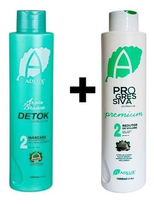 Imagem de Adlux Progressiva Step 2 + Detok Step 2 + Shampoo 2,5 Litros