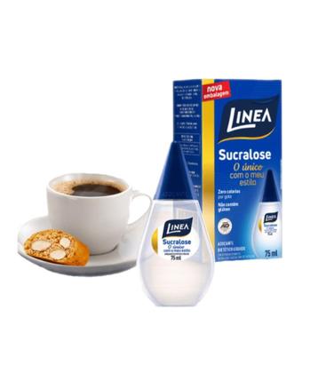 Imagem de Adoçante Dietético Líquido 75ml - Linea Sucralose - Kit com 02 frascos