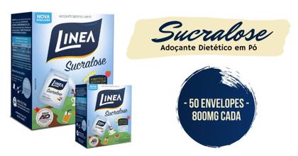 Imagem de Adoçante Em Pó Sucralose Linea - 50 Und - 40g