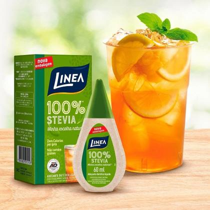 Imagem de Adoçante Linea Stevia Líquido 60ml