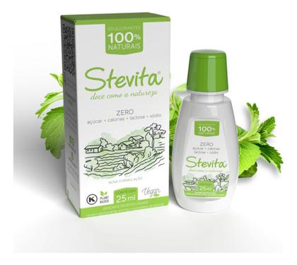 Imagem de Adoçante Líquido Stevita Stevia E Eritritol 25ml