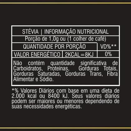 Imagem de Adoçante Stévia 40g  Color Andina  100% Natural  2 Potes