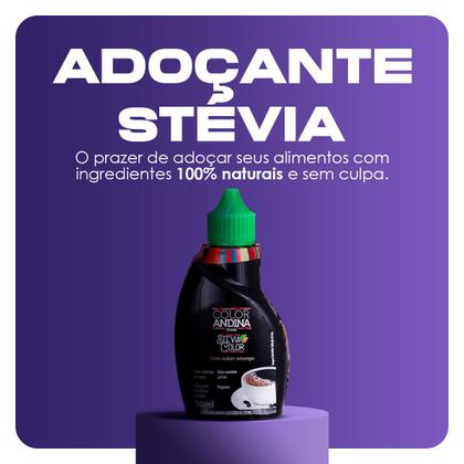 Imagem de Adoçante Stévia Color Líquido 30ml Color Andina