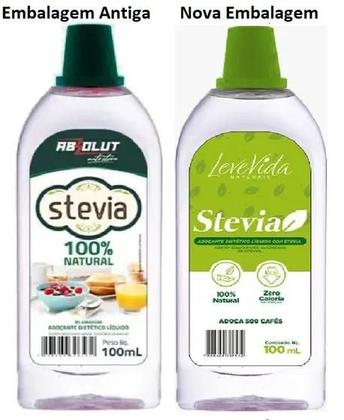 Imagem de Adoçante Stévia Líquido Absolut 100ml LeveVida