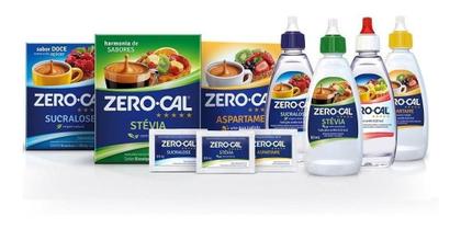 Imagem de Adoçante Zero-Cal Pó Sucralose C/50 Envelopes Kit 3