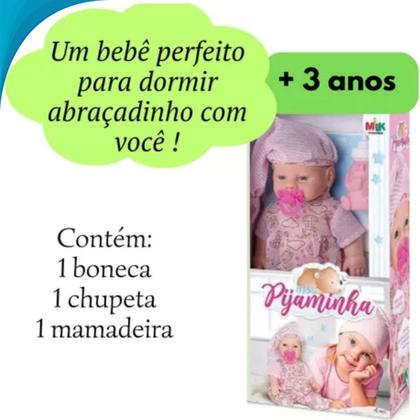 Imagem de Adorável Brinquedo Meu Pijaminha Para Criança Presente De Aniversário Com Garantia