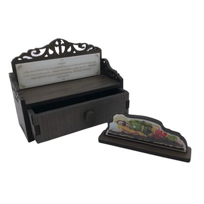 Imagem de Adorno Oratório com Imagem e Terço de São José Dormindo