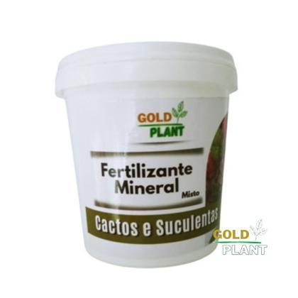 Imagem de Adubo Fertilizante Cactos e Suculentas mineral misto Gold Plant