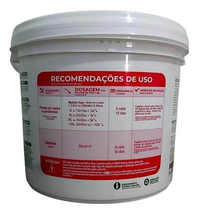 Imagem de Adubo Fertilizante Para Flores NPK Forth Flores 3kg 