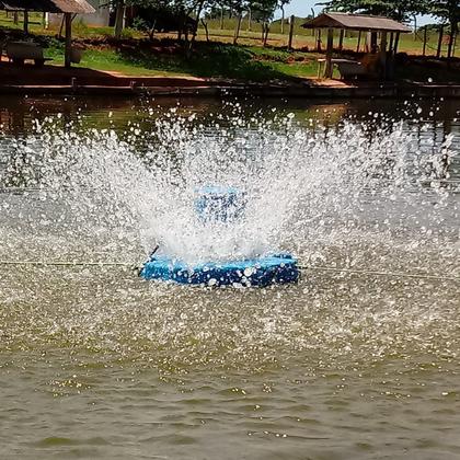 Imagem de Aerador Oxigenador para Piscicultura Tanques de Peixes 0,5cv 500m² Perini