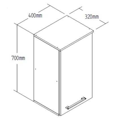 Imagem de Aéreo 0,4 M Ref Co7114 1cx Ipê Moderno