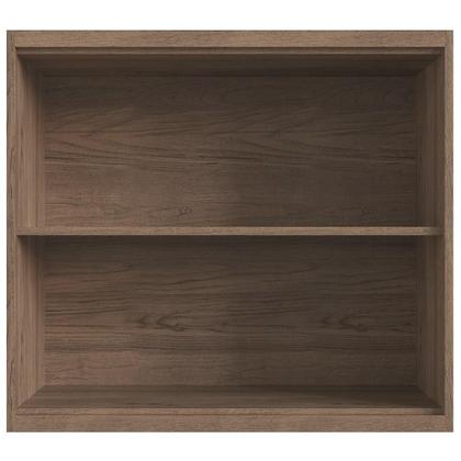 Imagem de Aéreo Cozinha Modular 100% MDF Édez Uno, 2 Portas, Grafite e Louro Freijó