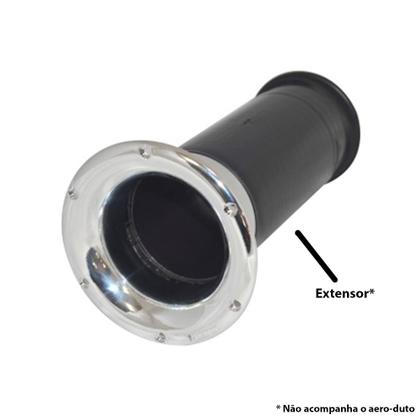 Imagem de Aero Duto 4 Polegadas Fiamon - Metalizado para Caixas Acústicas