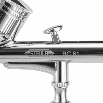 Imagem de Aerógrafo Tipo Caneta Alumínio Bico 0.2mm BC-6102 STEULA
