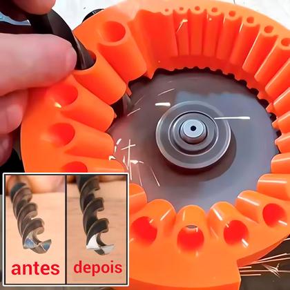 Imagem de Afiador De Brocas 2-13 mm Gabarito Esmerilhadeira Angular 125 mm