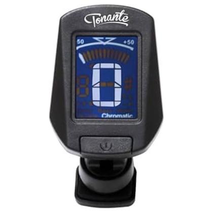 Imagem de Afinador Digital Cromático Tonante AF 10 Preto para Guitarra Violão Cavaco Ukulele Contra baixo Violino .
