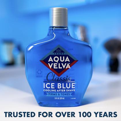 Imagem de Aftershave Aqua Velva Ice Blue Classic - 207ml - Para Homens