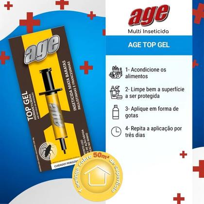 Imagem de Age Top Gel Baraticida Com Aplicador Seringa 10g
