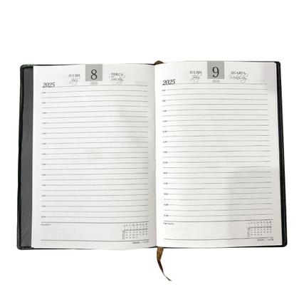 Imagem de Agenda 2025 Com Capa Masculina material sintético Lisa - FWB