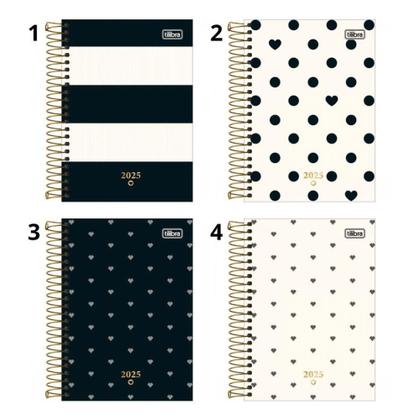 Imagem de Agenda 2025 Diaria Espiral West Village M5 Tilibra