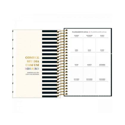 Imagem de Agenda 2025 Diaria Espiral West Village M5 Tilibra