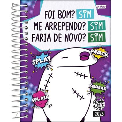 Imagem de Agenda 2025 FLORK CD ESP 352P. 133X278MM PCT.C/04