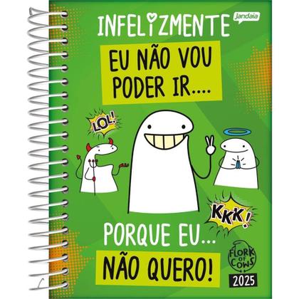 Imagem de Agenda 2025 FLORK CD ESP 352P. 133X278MM PCT.C/04