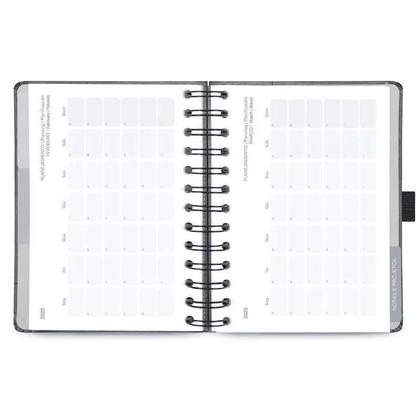 Imagem de Agenda 2025 Ótima midi company titanium 11,3x16,7cm