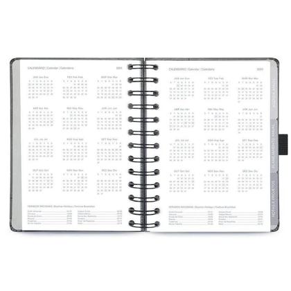 Imagem de Agenda 2025 Ótima midi company titanium 11,3x16,7cm