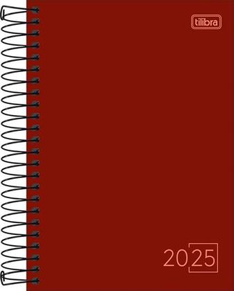 Imagem de Agenda 2025 tilibra spice espiral cores