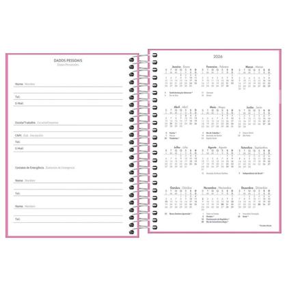 Imagem de Agenda 2026 D+ Feminina Tilibra