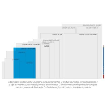 Imagem de Agenda 2026 Espiral Pepper Feminina M4 Cp Sortidas 11,7x16,4cm