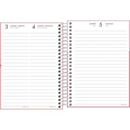 Imagem de Agenda 2026 Espiral Pepper Feminina M4 Cp Sortidas 11,7x16,4cm