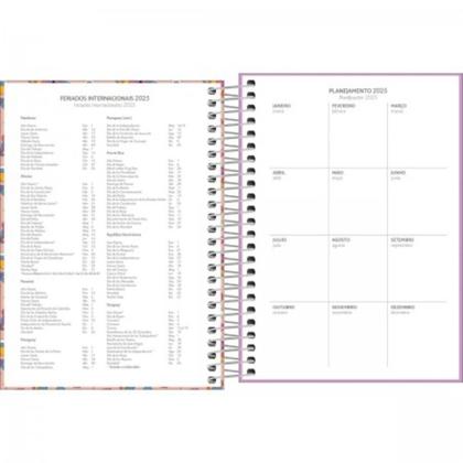 Imagem de Agenda 2026 Espiral Pepper Feminina M4 Cp Sortidas 11,7x16,4cm