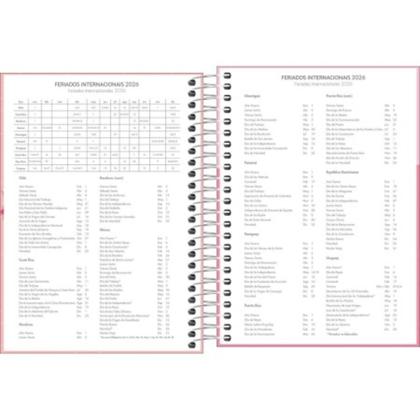 Imagem de Agenda 2026 Espiral Pepper Feminina M4 Cp Sortidas 11,7x16,4cm