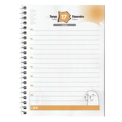 Imagem de Agenda anual espiral flork 352 páginas - jandaia