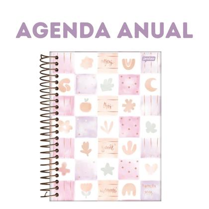 Imagem de Agenda anual espiral la creme 352pg - jandaia