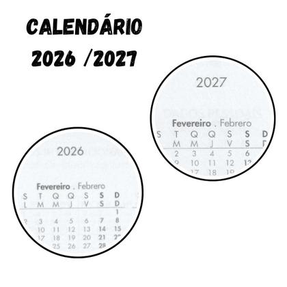 Imagem de Agenda anual espiral napoli feminina 176 folhas 2026 tilibra