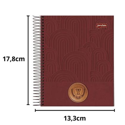 Imagem de Agenda anual espiral yale 352 páginas - jandaia