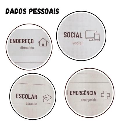 Imagem de Agenda anual espiral yale 352 páginas - jandaia