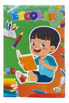 Imagem de Agenda Escolar Infantil Pequeno 11x16mm 64 Folhas Brochura