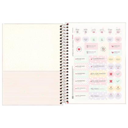 Imagem de Agenda Espiral Planner Tilibra Soho 177x240mm - Sortido