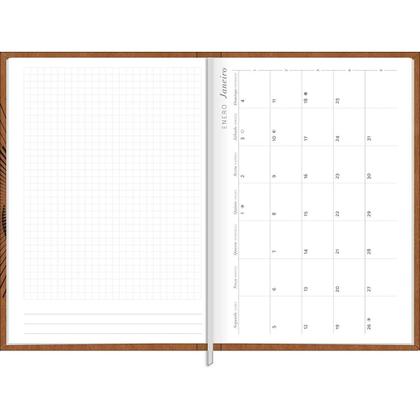 Imagem de Agenda Executiva Costurada Diária 14,5 x 20,5 cm Prátika Cores 2026 - Bordô