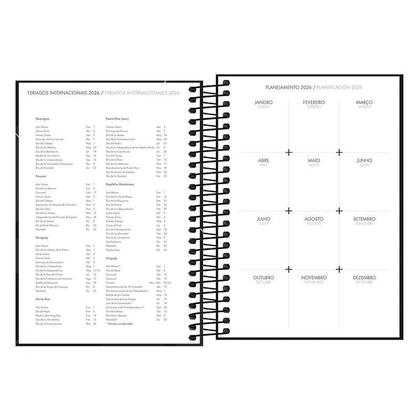 Imagem de Agenda Executiva Espiral Spot 2026 200 Folhas - Tilibra