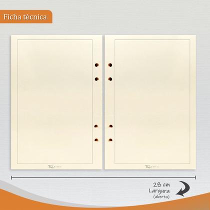 Imagem de Agenda Minhas Anotações 166-R Personalizada Raffai Couros