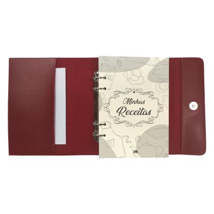 Imagem de Agenda Minhas Receitas 162-R Raffai Couros